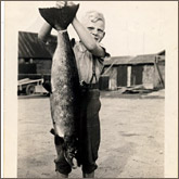 Young Boy - Big Salmon