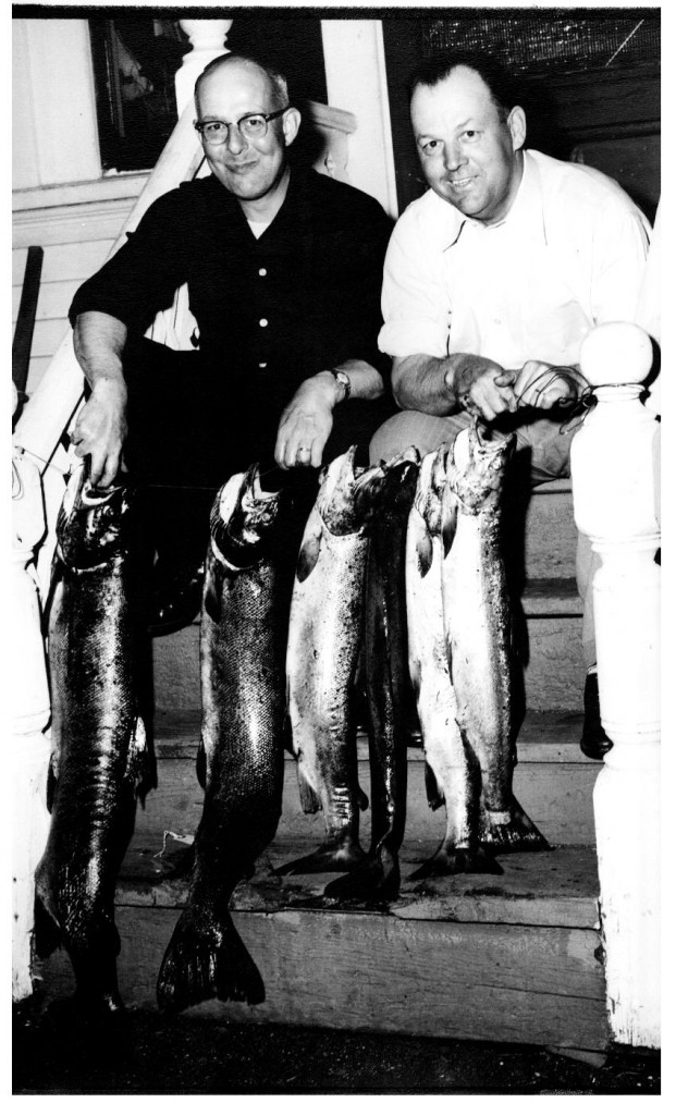 Spring Black Salmon 1940's 001